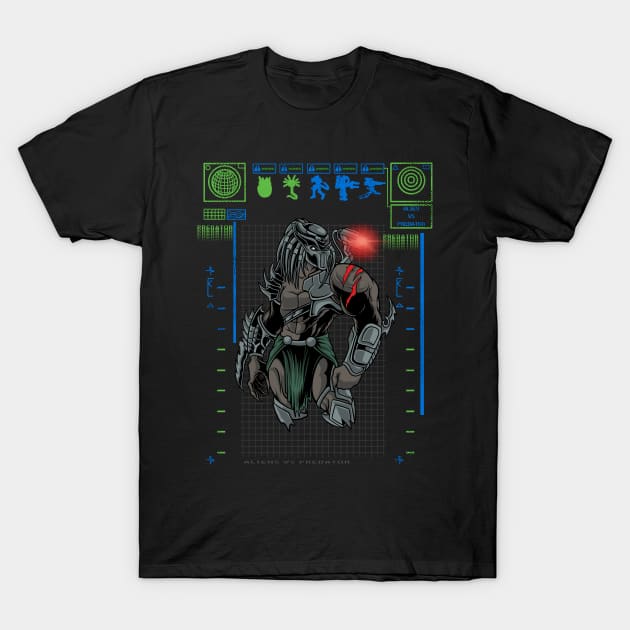 predators series T-Shirt by terror machine std